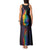 Cat Colorful Christmas Tank Maxi Dress Xmas Holiday Patterns - Wonder Print Shop