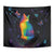 Cat Colorful Christmas Tapestry Xmas Holiday Patterns - Wonder Print Shop