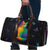 Cat Colorful Christmas Travel Bag Xmas Holiday Patterns - Wonder Print Shop