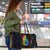 Cat Colorful Christmas Travel Bag Xmas Holiday Patterns - Wonder Print Shop