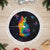 Cat Colorful Christmas Tree Skirt Xmas Holiday Patterns - Wonder Print Shop