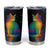 Cat Colorful Christmas Tumbler Cup Xmas Holiday Patterns - Wonder Print Shop
