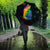 Cat Colorful Christmas Umbrella Xmas Holiday Patterns - Wonder Print Shop