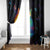 Cat Colorful Christmas Window Curtain Xmas Holiday Patterns - Wonder Print Shop