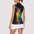 Cat Colorful Christmas Women Sleeveless Polo Shirt Xmas Holiday Patterns - Wonder Print Shop