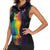 Cat Colorful Christmas Women Sleeveless Polo Shirt Xmas Holiday Patterns - Wonder Print Shop