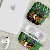 Cat Cute Witcher Noel Christmas AirPods Case Xmas Holiday Patterns - Wonder Print Shop