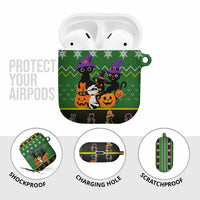 Cat Cute Witcher Noel Christmas AirPods Case Xmas Holiday Patterns - Wonder Print Shop
