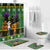 Cat Cute Witcher Noel Christmas Bathroom Set Xmas Holiday Patterns - Wonder Print Shop
