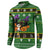 Cat Cute Witcher Noel Christmas Button Sweatshirt Xmas Holiday Patterns - Wonder Print Shop
