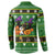 Cat Cute Witcher Noel Christmas Button Sweatshirt Xmas Holiday Patterns - Wonder Print Shop