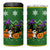Cat Cute Witcher Noel Christmas 4 in 1 Can Cooler Tumbler Xmas Holiday Patterns - Wonder Print Shop