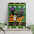 Cat Cute Witcher Noel Christmas Canvas Wall Art Xmas Holiday Patterns - Wonder Print Shop