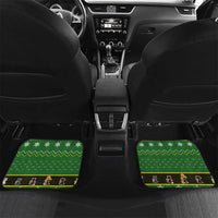 Cat Cute Witcher Noel Christmas Car Mats Xmas Holiday Patterns - Wonder Print Shop