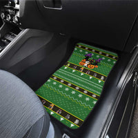 Cat Cute Witcher Noel Christmas Car Mats Xmas Holiday Patterns - Wonder Print Shop