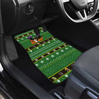 Cat Cute Witcher Noel Christmas Car Mats Xmas Holiday Patterns - Wonder Print Shop