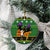 Cat Cute Witcher Noel Christmas Ceramic Ornament Xmas Holiday Patterns - Wonder Print Shop