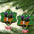 Cat Cute Witcher Noel Christmas Ceramic Ornament Xmas Holiday Patterns - Wonder Print Shop