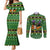 Cat Cute Witcher Noel Christmas Couples Matching Mermaid Dress and Long Sleeve Button Shirt Xmas Holiday Patterns - Wonder Print Shop