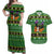 Cat Cute Witcher Noel Christmas Couples Matching Off Shoulder Maxi Dress and Hawaiian Shirt Xmas Holiday Patterns - Wonder Print Shop