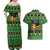 Cat Cute Witcher Noel Christmas Couples Matching Off Shoulder Maxi Dress and Hawaiian Shirt Xmas Holiday Patterns - Wonder Print Shop