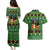 Cat Cute Witcher Noel Christmas Couples Matching Puletasi and Hawaiian Shirt Xmas Holiday Patterns - Wonder Print Shop