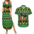 Cat Cute Witcher Noel Christmas Couples Matching Summer Maxi Dress and Hawaiian Shirt Xmas Holiday Patterns - Wonder Print Shop