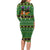 Cat Cute Witcher Noel Christmas Family Matching Long Sleeve Bodycon Dress and Hawaiian Shirt Xmas Holiday Patterns - Wonder Print Shop