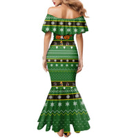 Cat Cute Witcher Noel Christmas Family Matching Mermaid Dress and Hawaiian Shirt Xmas Holiday Patterns - Wonder Print Shop