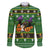 Cat Cute Witcher Noel Christmas Family Matching Off The Shoulder Long Sleeve Dress and Hawaiian Shirt Xmas Holiday Patterns - Wonder Print Shop