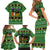 Cat Cute Witcher Noel Christmas Family Matching Short Sleeve Bodycon Dress and Hawaiian Shirt Xmas Holiday Patterns - Wonder Print Shop