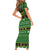 Cat Cute Witcher Noel Christmas Family Matching Short Sleeve Bodycon Dress and Hawaiian Shirt Xmas Holiday Patterns - Wonder Print Shop