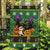 Cat Cute Witcher Noel Christmas Garden Flag Xmas Holiday Patterns - Wonder Print Shop