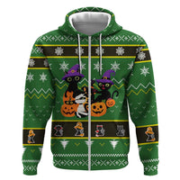 Cat Cute Witcher Noel Christmas Hoodie Xmas Holiday Patterns - Wonder Print Shop