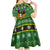 Cat Cute Witcher Noel Christmas Kid Short Sleeve Dress Xmas Holiday Patterns - Wonder Print Shop