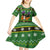 Cat Cute Witcher Noel Christmas Kid Short Sleeve Dress Xmas Holiday Patterns - Wonder Print Shop