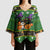 Cat Cute Witcher Noel Christmas Kimono Sleeve Blouse Xmas Holiday Patterns - Wonder Print Shop