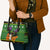 Cat Cute Witcher Noel Christmas Leather Bag Xmas Holiday Patterns - Wonder Print Shop