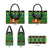 Cat Cute Witcher Noel Christmas Leather Bag Xmas Holiday Patterns - Wonder Print Shop