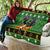Cat Cute Witcher Noel Christmas Quilt Xmas Holiday Patterns - Wonder Print Shop