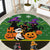 Cat Cute Witcher Noel Christmas Round Carpet Xmas Holiday Patterns - Wonder Print Shop