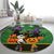 Cat Cute Witcher Noel Christmas Round Carpet Xmas Holiday Patterns - Wonder Print Shop
