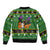 Cat Cute Witcher Noel Christmas Sleeve Zip Bomber Jacket Xmas Holiday Patterns - Wonder Print Shop