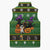 Cat Cute Witcher Noel Christmas Sleeveless Puffer Jacket Xmas Holiday Patterns - Wonder Print Shop