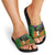 Cat Cute Witcher Noel Christmas Slide Sandals Xmas Holiday Patterns - Wonder Print Shop