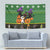 Cat Cute Witcher Noel Christmas Tapestry Xmas Holiday Patterns - Wonder Print Shop
