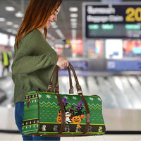 Cat Cute Witcher Noel Christmas Travel Bag Xmas Holiday Patterns - Wonder Print Shop