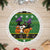 Cat Cute Witcher Noel Christmas Tree Skirt Xmas Holiday Patterns - Wonder Print Shop
