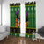 Cat Cute Witcher Noel Christmas Window Curtain Xmas Holiday Patterns - Wonder Print Shop
