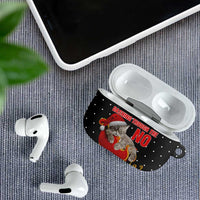Cat Dashing Through The No Christmas AirPods Case Xmas Holiday Patterns - Wonder Print Shop